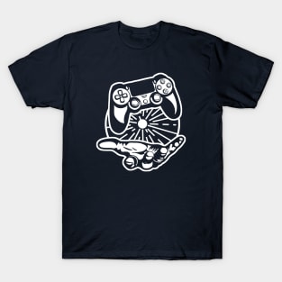 Gamer Holding Controller T-Shirt